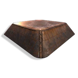 Angled Flat Stone Roof