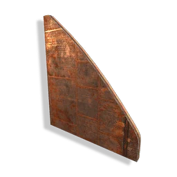 Sloping Stone Roof Gable