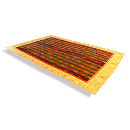 Circle-patterned Rug
