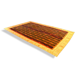 Circle-patterned Rug