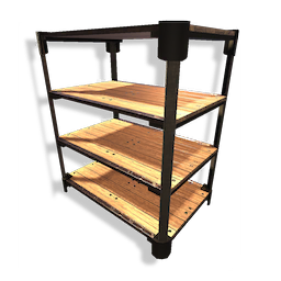 Timber Shelving Unit
