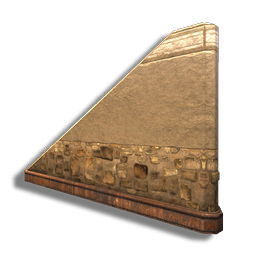 Sloping Stone Panel (base)