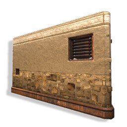 Stone Grille Window