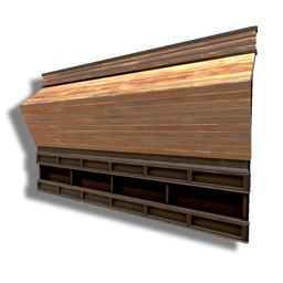 Extruded Timber Wall A