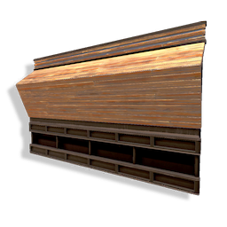 Extruded Timber Wall A