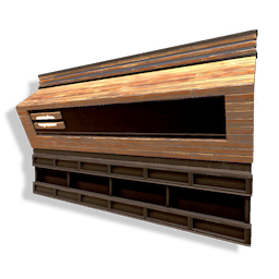 Extruded Timber Wall B