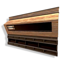 Extruded Timber Wall B