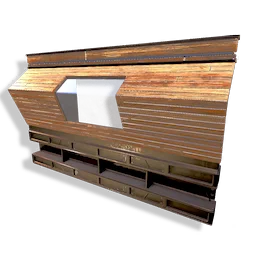 Extruded Timber Small Window