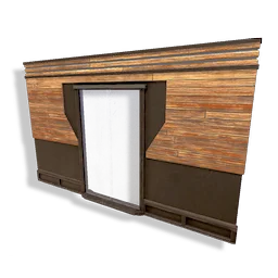 Timber Rectangular Door