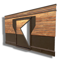 Timber Angled Door (base)