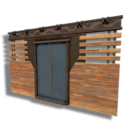 Timber Rectangular Door (top)