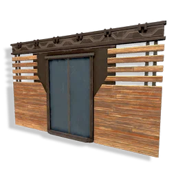Timber Rectangular Door (top)
