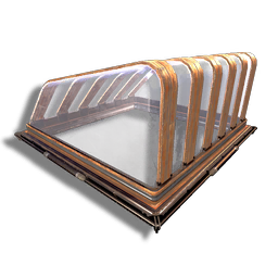 Asymmetrical Timber-glass Roof