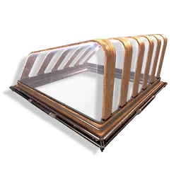 Asymmetrical Timber-glass Roof