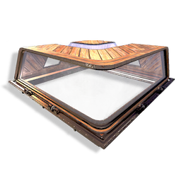 L-skylight Timber Roof