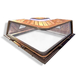 L-skylight Timber Roof