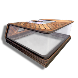 U-skylight Timber Trapezoid Roof