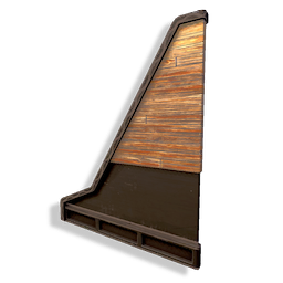 Sloping Timber Roof Gable