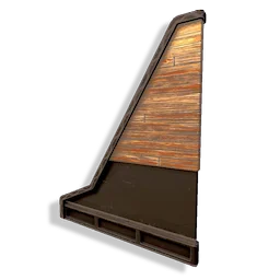 Sloping Timber Roof Gable