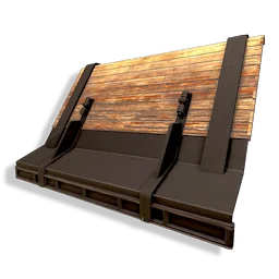 Sloping Timber Roof Panel