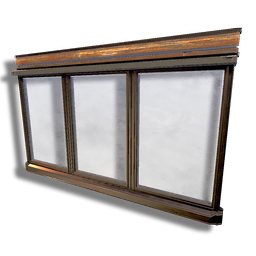 Large Timber Triple Window (base)