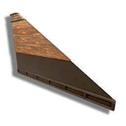 Sloping Timber Panel