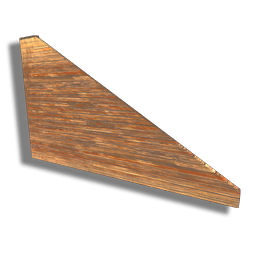 Sloping Timber Panel (mid)