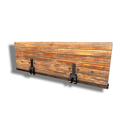 Short Timber Wall B