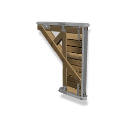 Wooden Half Arch