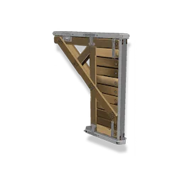 Wooden Half Arch