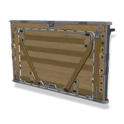 Wooden Power Door
