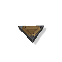 Small Wooden Triangle