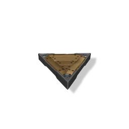 Small Wooden Triangle